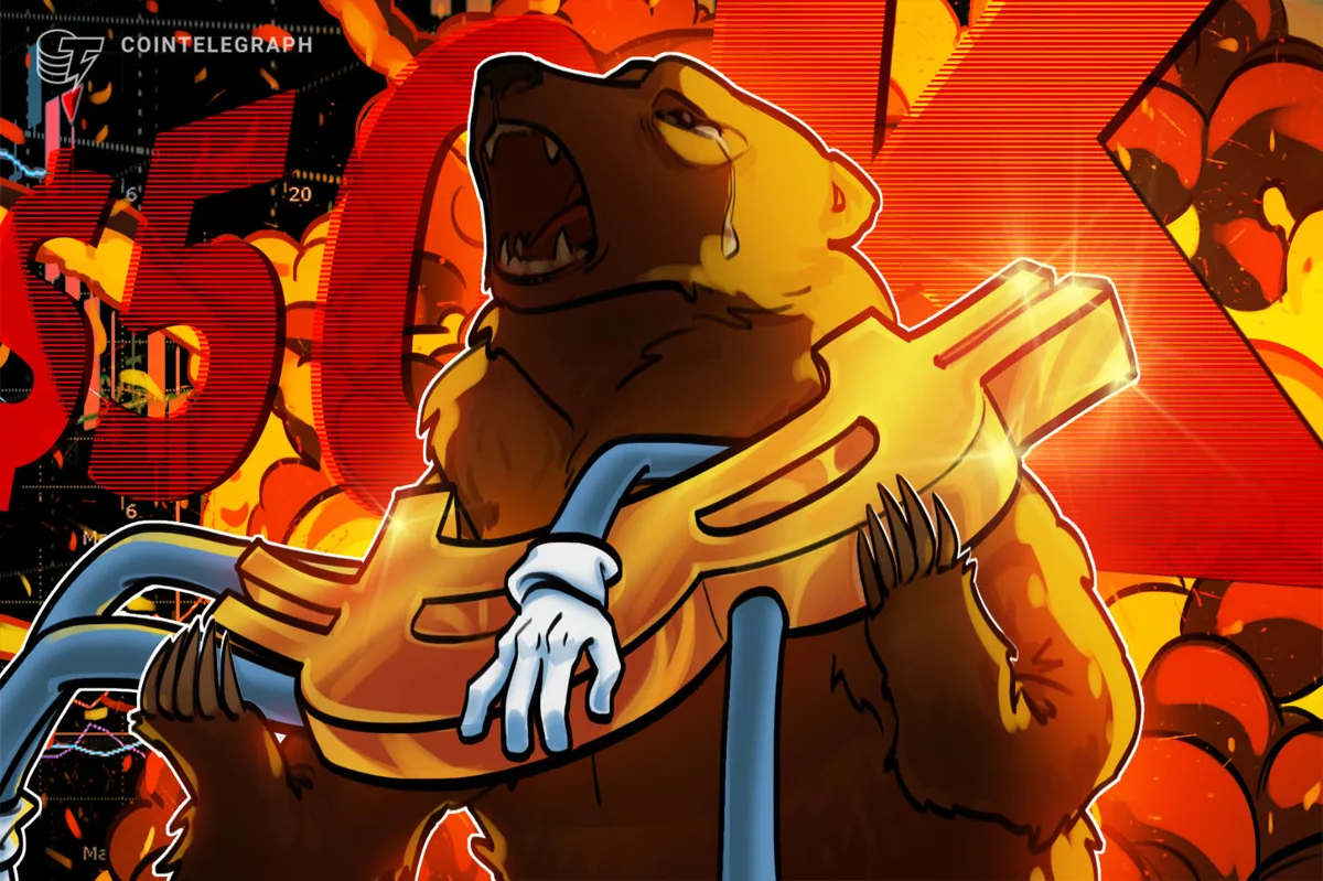 Bitcoin için en kritik test başarısızsa 50.000$'a hızla düşebilir
