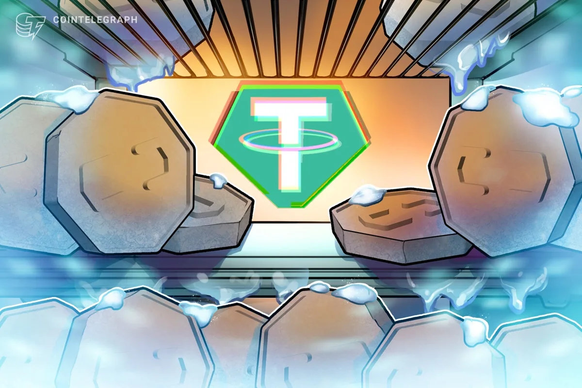 Tether freezes over $500M USDT in 30 days, BlockSec data shows