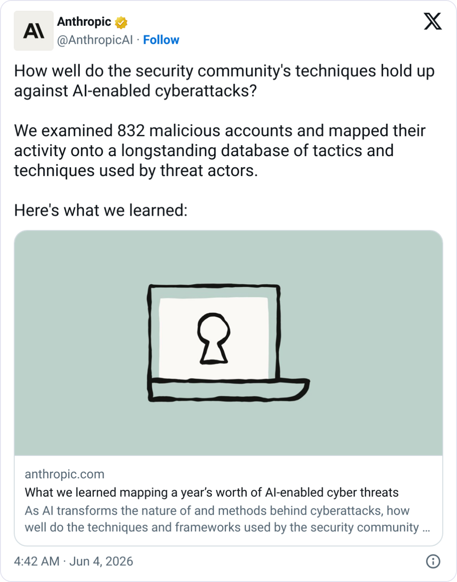 Anthropic: 67% of Banned Accounts Used AI to Prep Cyberattacks