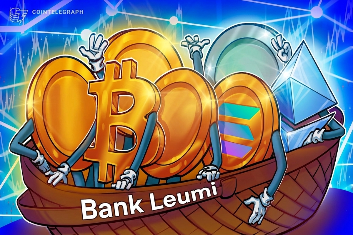 Israel's Largest Bank, Bank Leumi, to Launch Crypto Trading via Galaxy Partnership