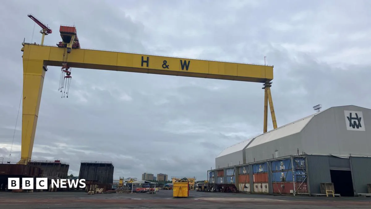 Harland & Wolff Overhauls Belfast Cranes Ahead of Major Defence Contract
