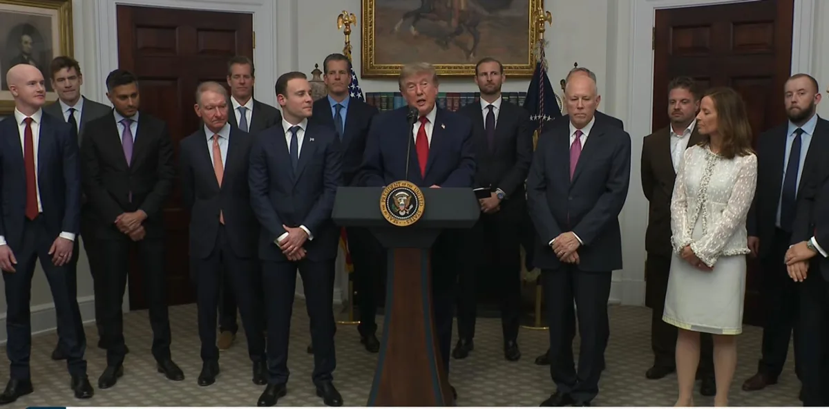 Trump Urges Congress to Act on Crypto Regulation